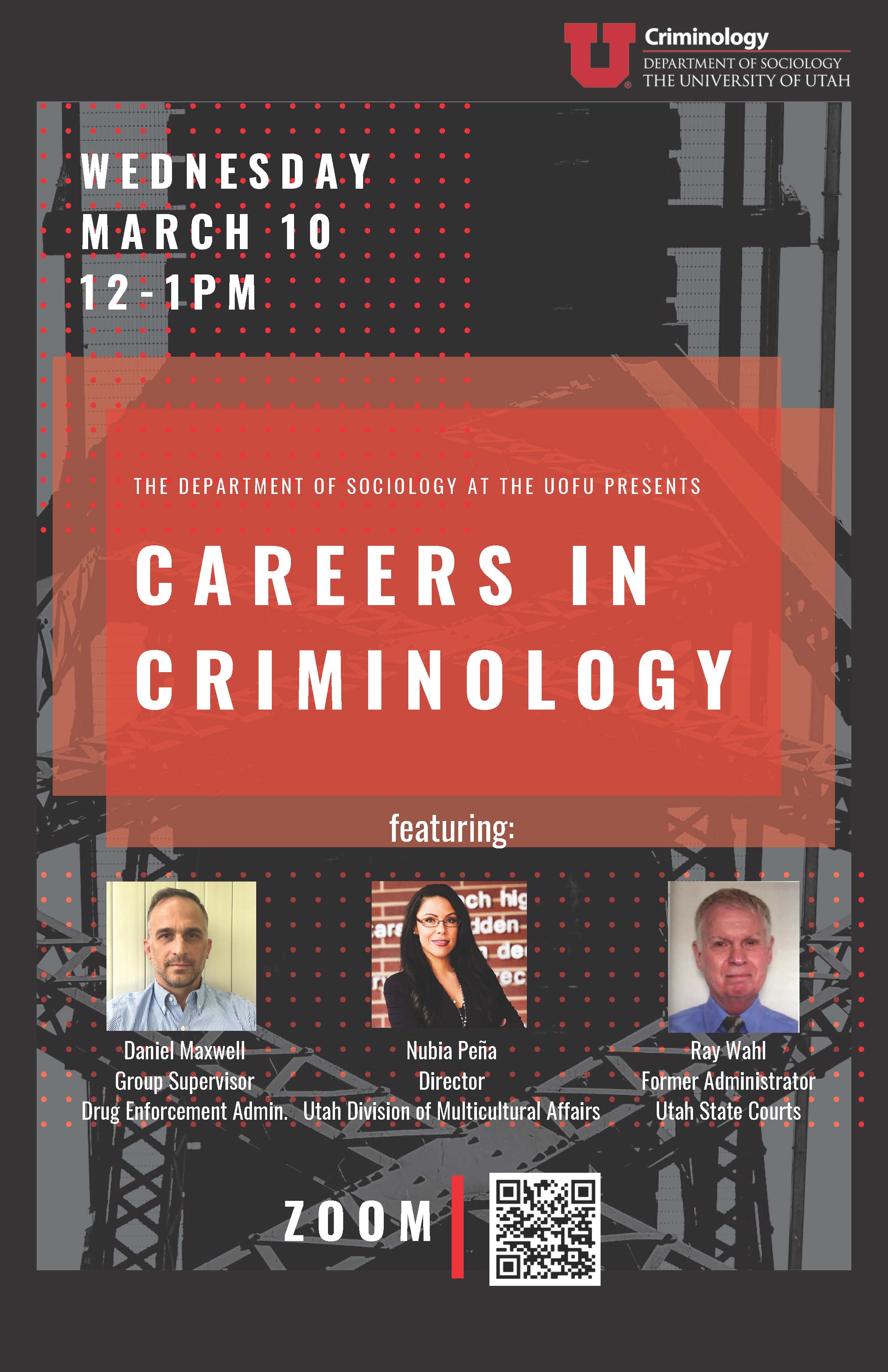 careers in criminology